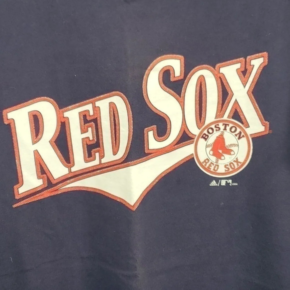 Vintage Adidas Boston Red Sox Major League Baseball T-Shirt Size XL - Picture 2 of 7